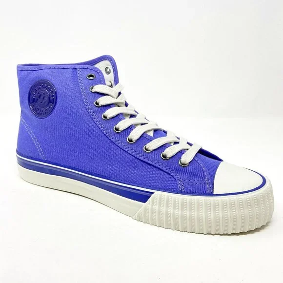 PF Flyers Center Hi Purple White Mens Retro Casual Sneakers PM11OH2O - Picture 2 of 5